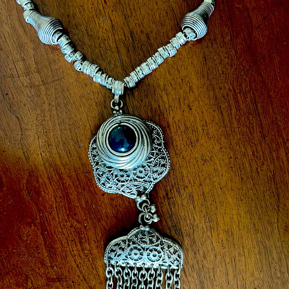 Turkish silver necklace